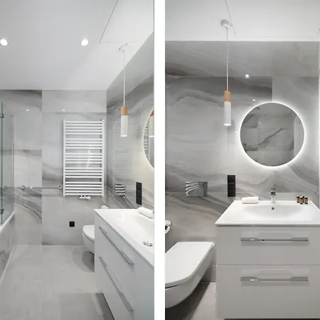 2-bedroom With Gym In Towarowa Towers Near Metro Rondo Daszynskiego